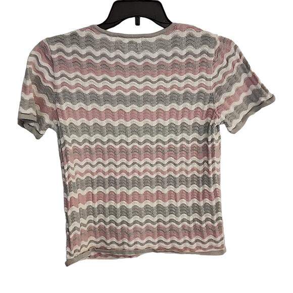 Alfred Dunner Striped Top, PM - Picture 5 of 5